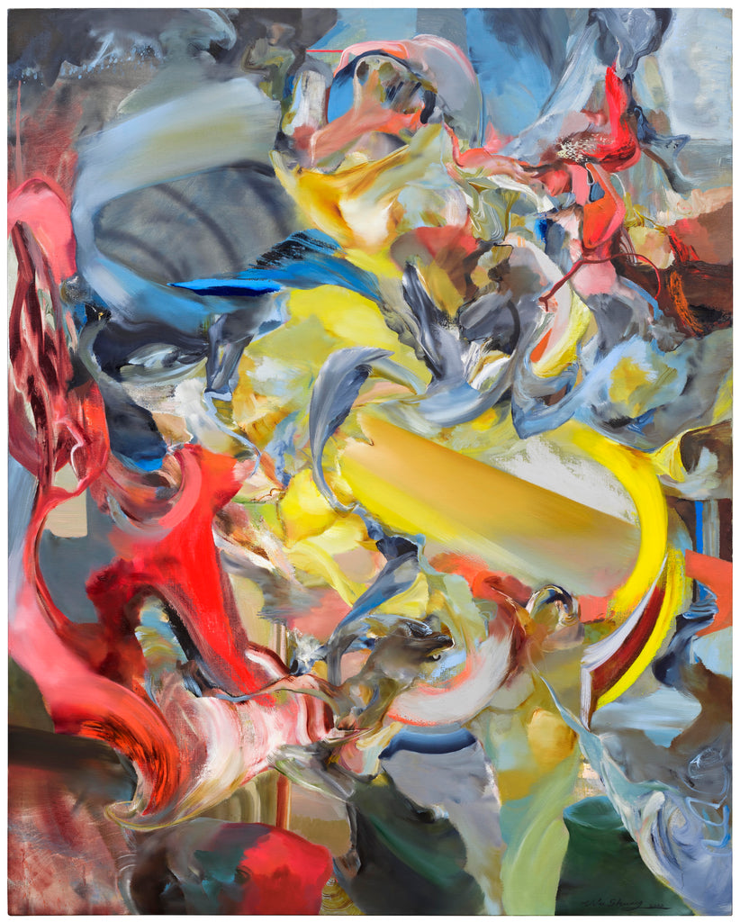 Ablaze, WU SHUANG, 2022Oil on canvas163.0 × 130.0 cm