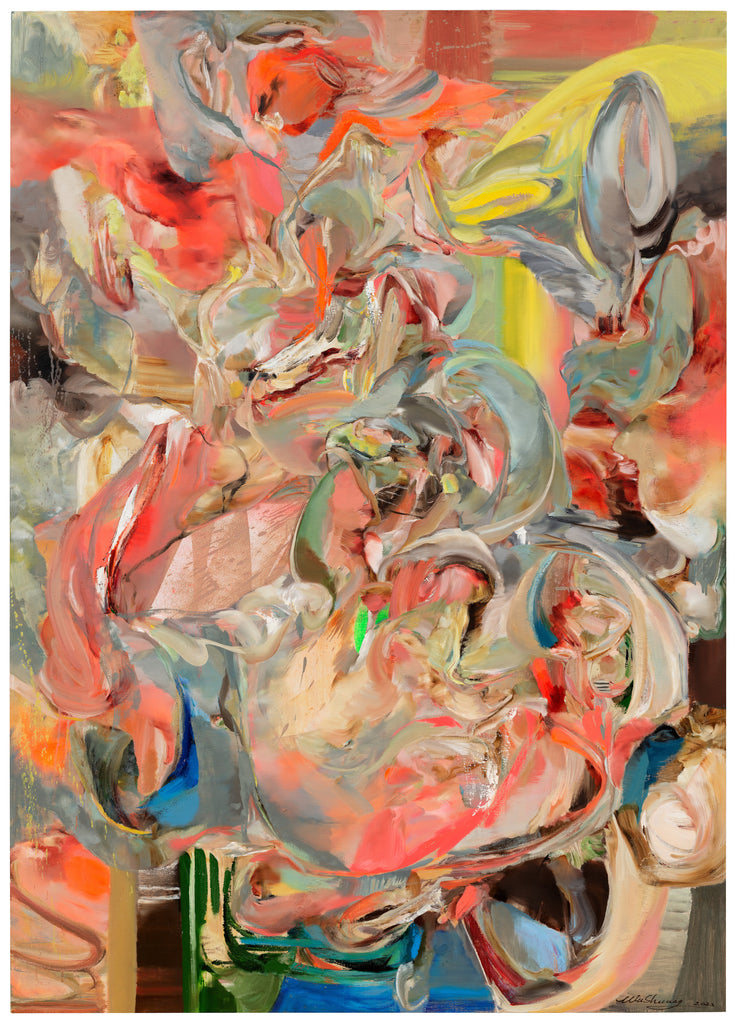 Illusionary World with Floating Life, WU SHUANG, 2022Oil on canvas190.0 × 135.0 cm