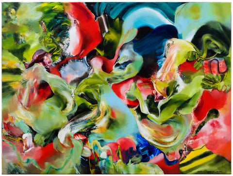 Summer Grassland, WU SHUANG, 2024Acrylic on canvas60.0 × 80.0 cm