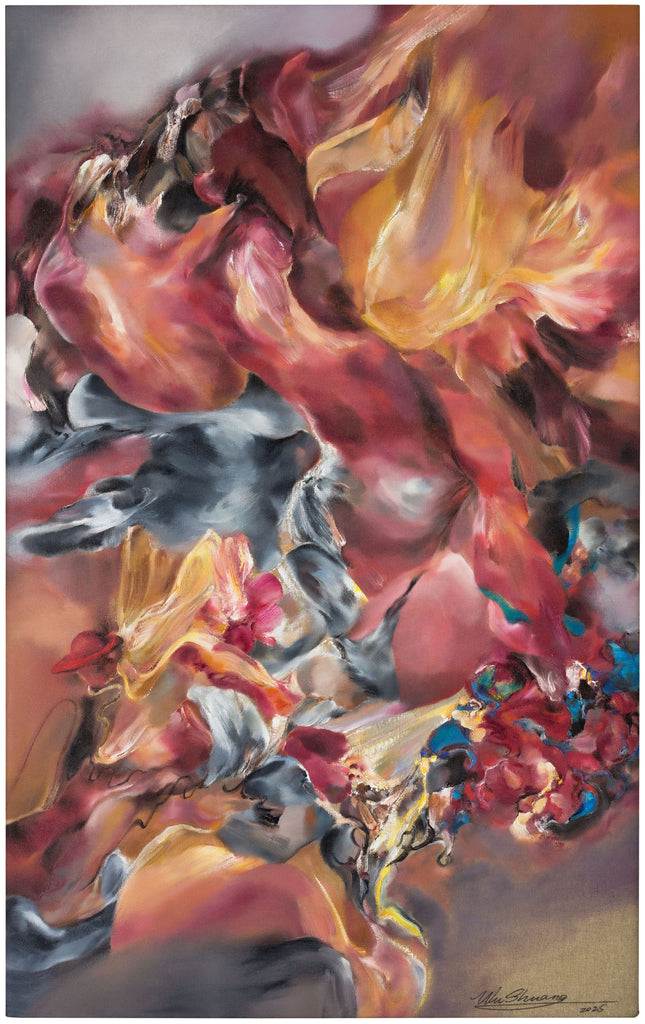 Back to Freedom, WU SHUANG, 2025Oil on canvas80.0 x 50.0 cm