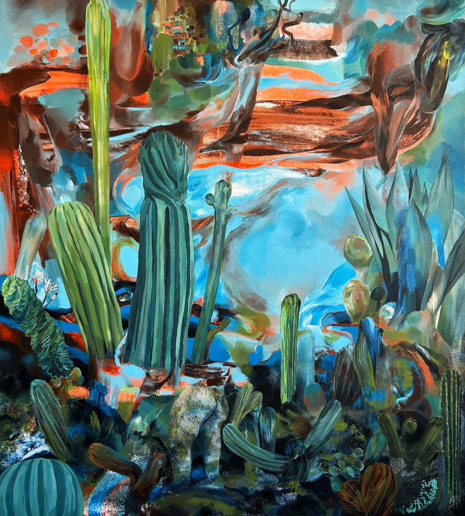 Survivor, WU SHUANG, 2025Acrylic on canvas100.0 × 90.0 cm