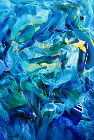 An Angel’s Dream, WU SHUANG, 2025Acrylic on canvas90.0 × 60.0 cm