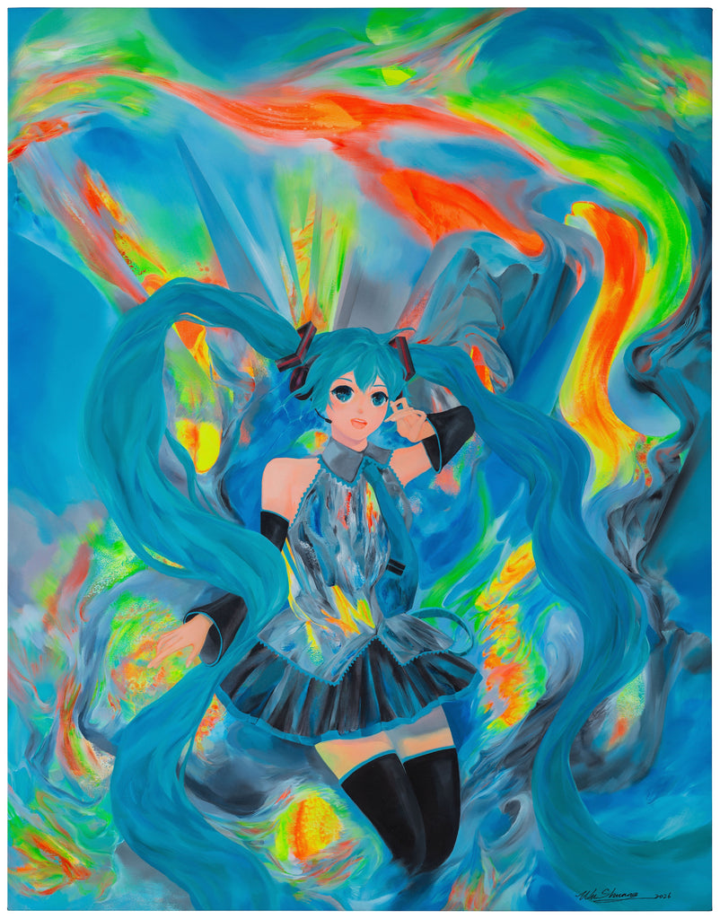 The Splendid Stage, WU SHUANG, 2026Acrylic on canvas160.0 × 125.0 cm