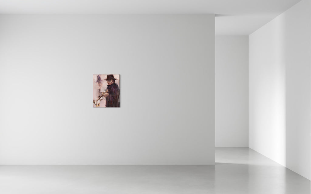 Miles Davis, YU HASHIMOTO, 2024Oil on canvas65.2 × 53.0 cm