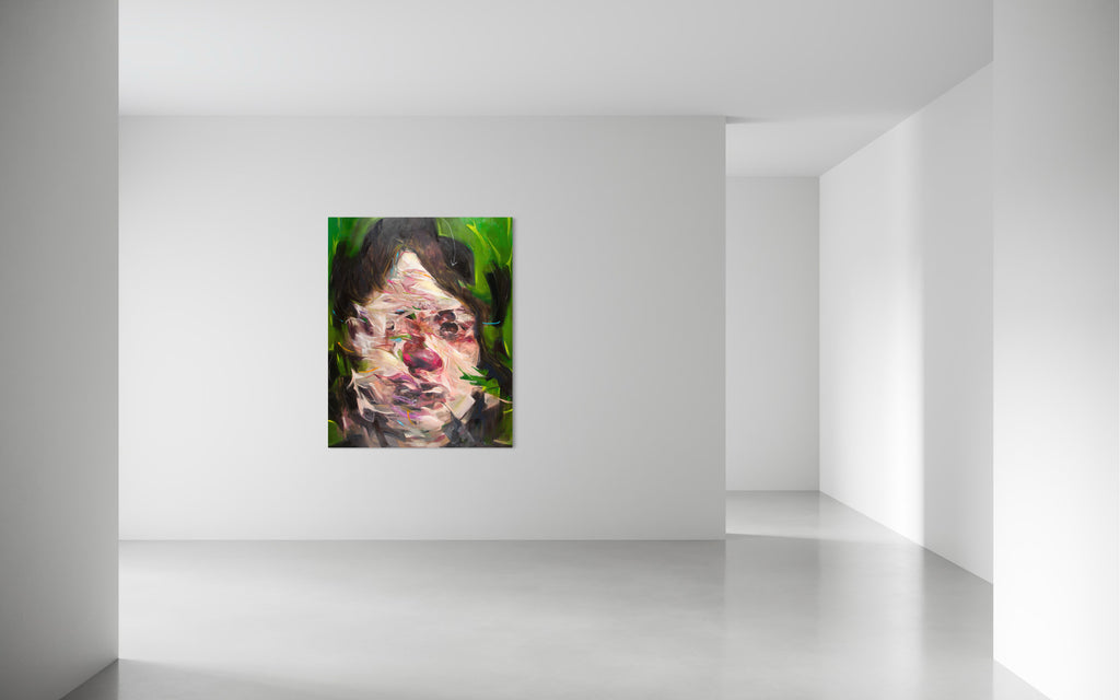 Cramps & Escape No.7, YU HASHIMOTO, 2024Oil on canvas162.5 × 130.5 cm