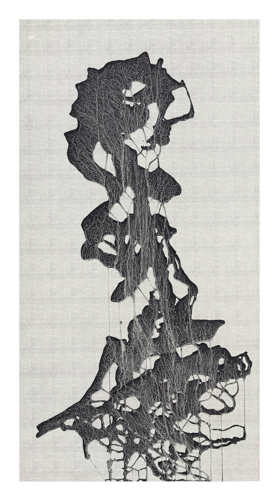 The Auspicious Dragon Unfolds, YU LI, 2024Ink on paper174.0 × 91.0 cm