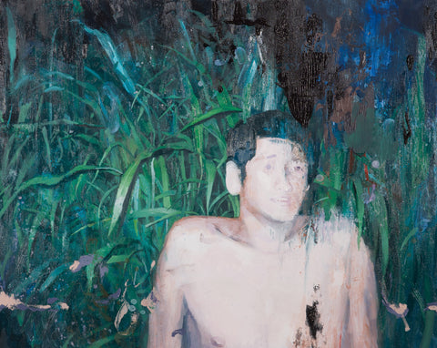 tall grass, YUDAI TAKEUCHI, 2024Oil on canvas72.7 × 91.0 cm