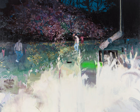 TSUTSUMI, YUDAI TAKEUCHI, 2024Acrylic and oil on canvas130.3 × 162.0 cm