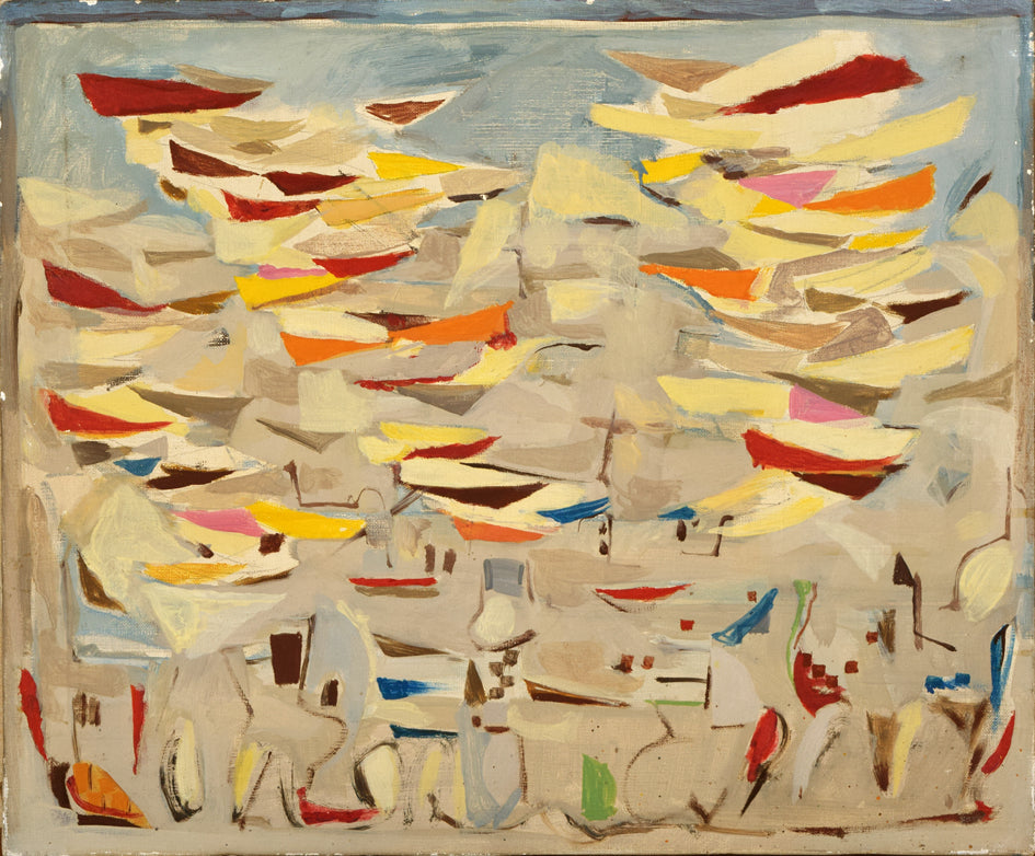 Untitled, YOSHIOKA ISOBE, UndatedOil on canvas38.0 × 45.5 cm