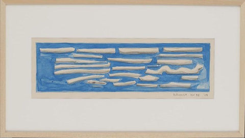 Work, YOSHIOKA ISOBE, 1959Water color and pencil on board26.0 × 54.5 cm