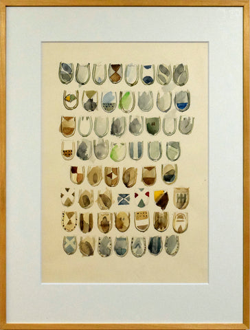 Work 11, YUKIHISA ISOBE, 1965Watercolor on paper70.8 × 53.6 cm