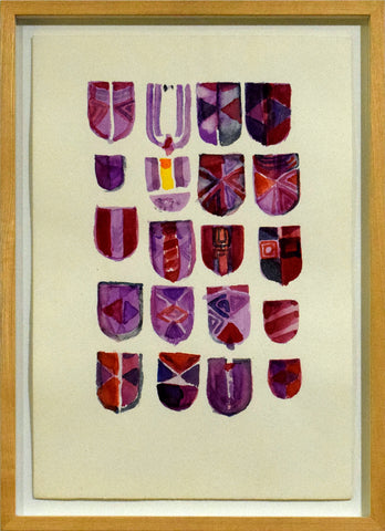 WORK 21, YUKIHISA ISOBE, 1964Watercolor on paper45.0 × 32.5 cm