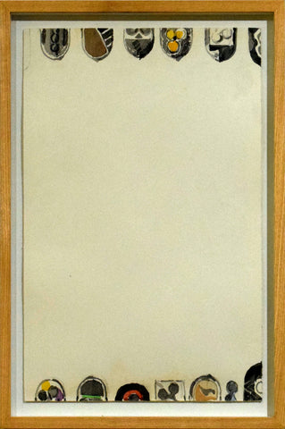 WORK 16, YUKIHISA ISOBE, 1964Watercolor on paper45.0 × 32.5 cm