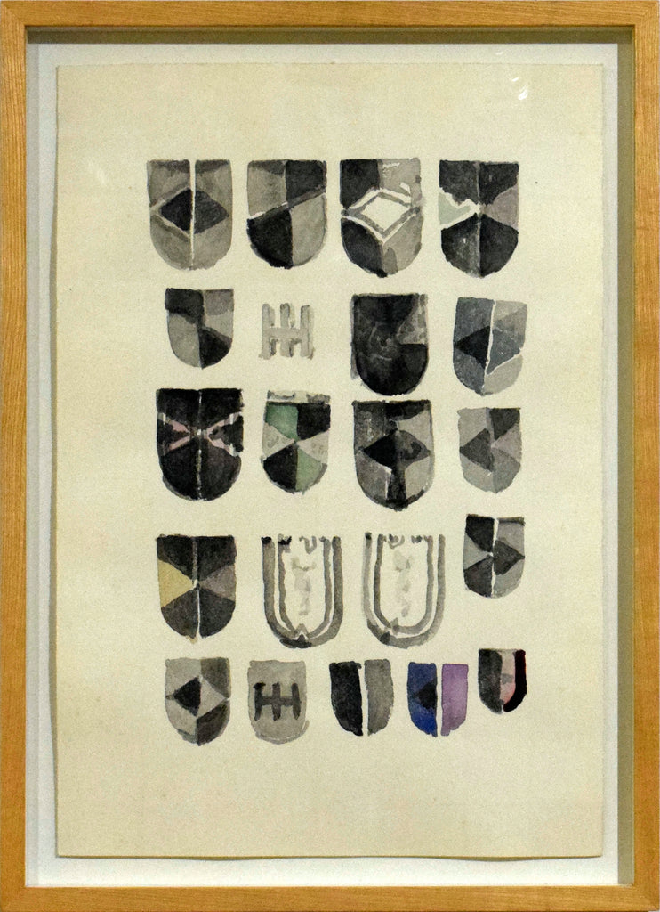 WORK 4, YUKIHISA ISOBE, 1964Watercolor on paper45.0 × 32.5 cm