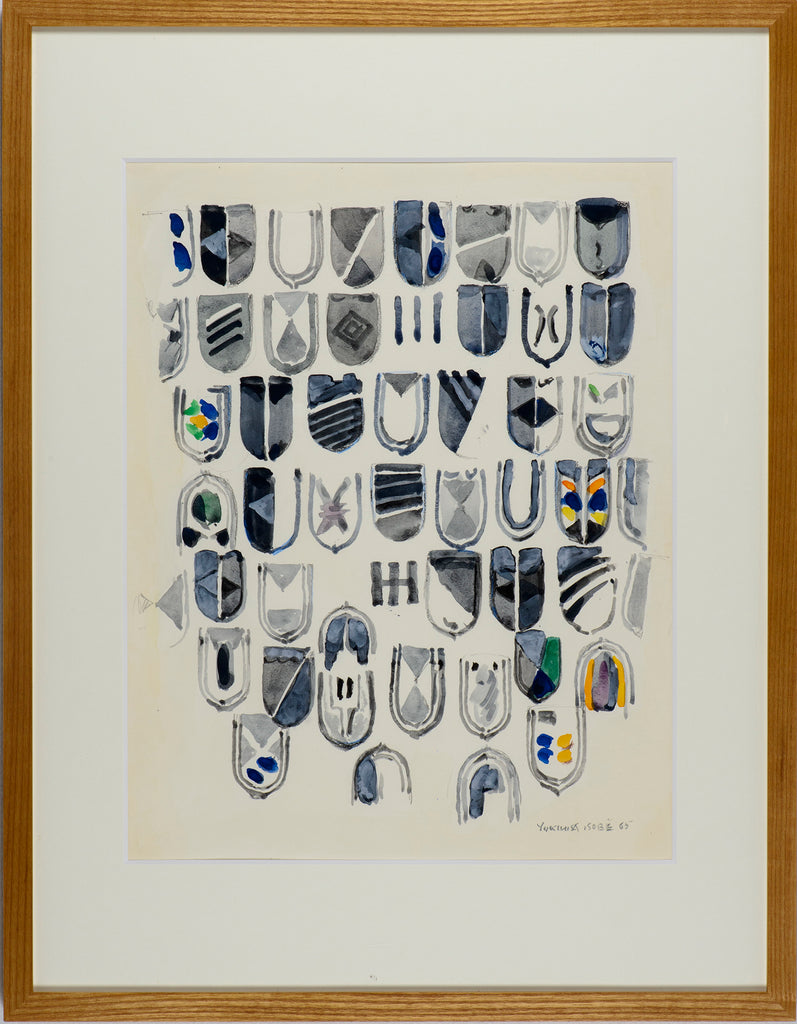Work 65, YUKIHISA ISOBE, 1965Drawing on paper33.0 x 22.0 cm
