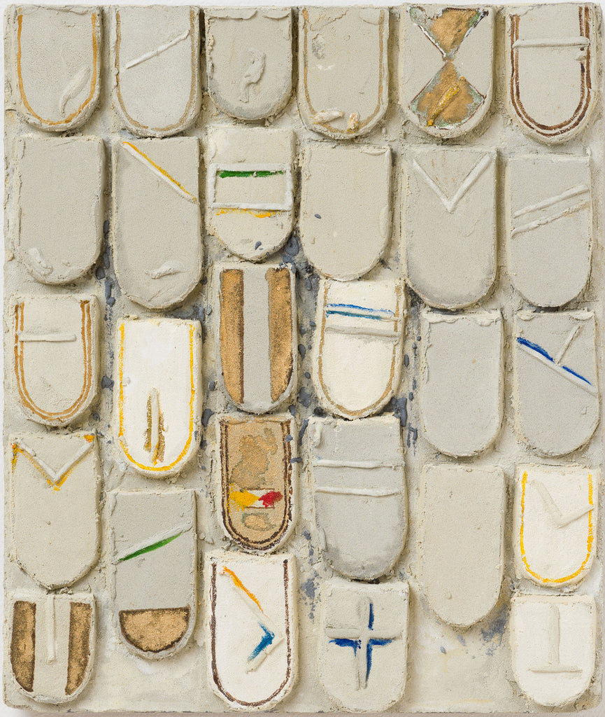 WORK '64, YUKIHISA ISOBE, 1964Oil and plaster on board47.0 × 39.0 cm