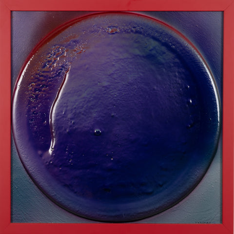 Work GAY-15, YUKO NASAKA, 1968Resin and lacquer on board45.0 × 45.0cm