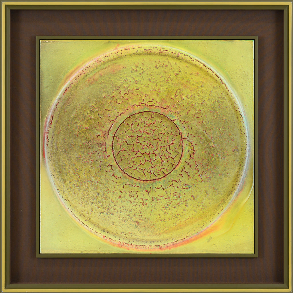 Composition GAY-17, YUKO NASAKA, 1968Resin, lacquer on board45.0 × 45.0 cm