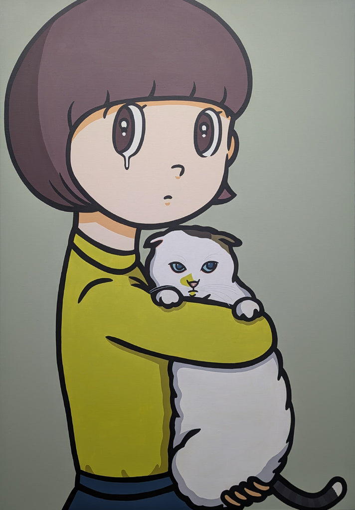 eyewater ver. Comtan, YUYA HASHIZUME, 2026Acrylic on canvas162.0 × 112.0 cm