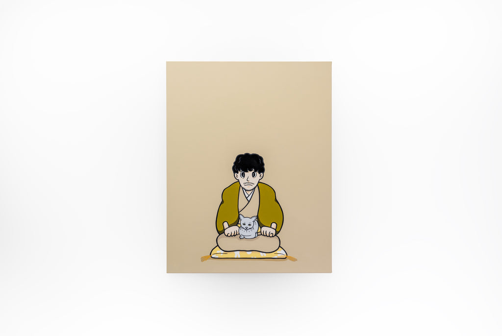Self-portrait/2023, YUYA HASHIZUME, 2023Acrylic on canvas116.7 × 91.0 cm