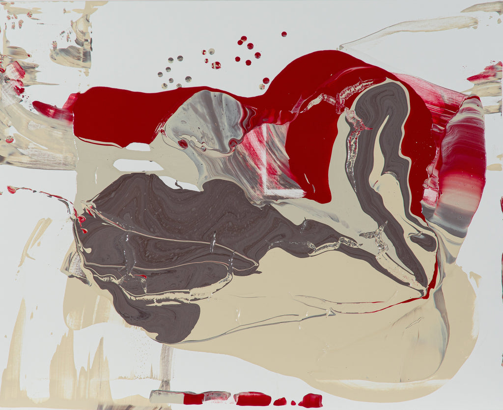 The organ that never sleeps, YUZUKI NAKANISHI, 2023Paint on canvas73.0 × 91.0 cm