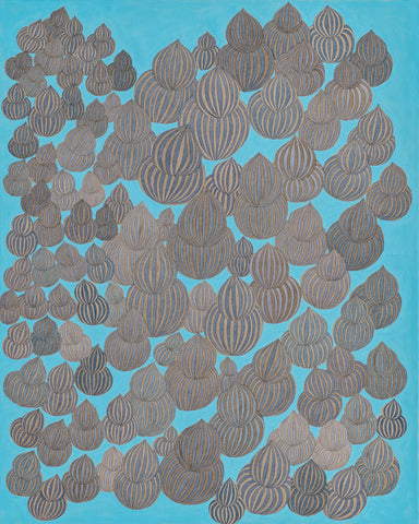 99 Sheeps-1, NOBUKO WATABIKI, 2021Panel, Canvas, Acrylic150.0 × 120.0cm