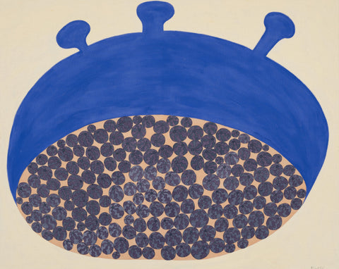 In the belly, NOBUKO WATABIKI, 2023Acrylic on canvas120.0 × 150.0 cm