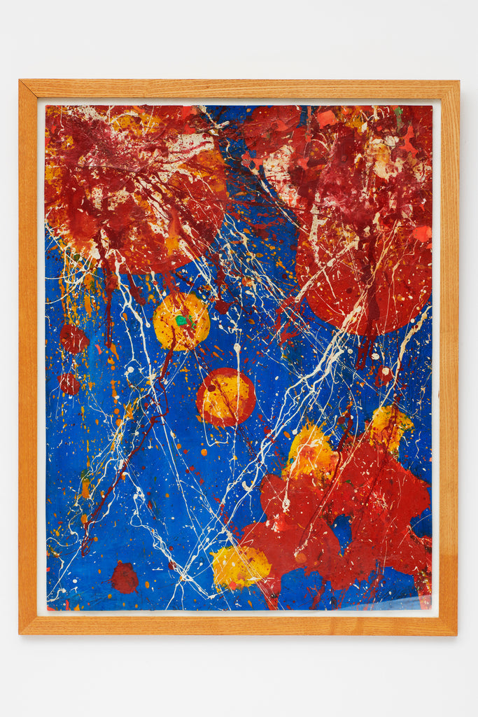 （無標題）, TOSHIMITSU IMAI, 1967Frame, Paper, Oil Paint65.0cm × 49.5cm