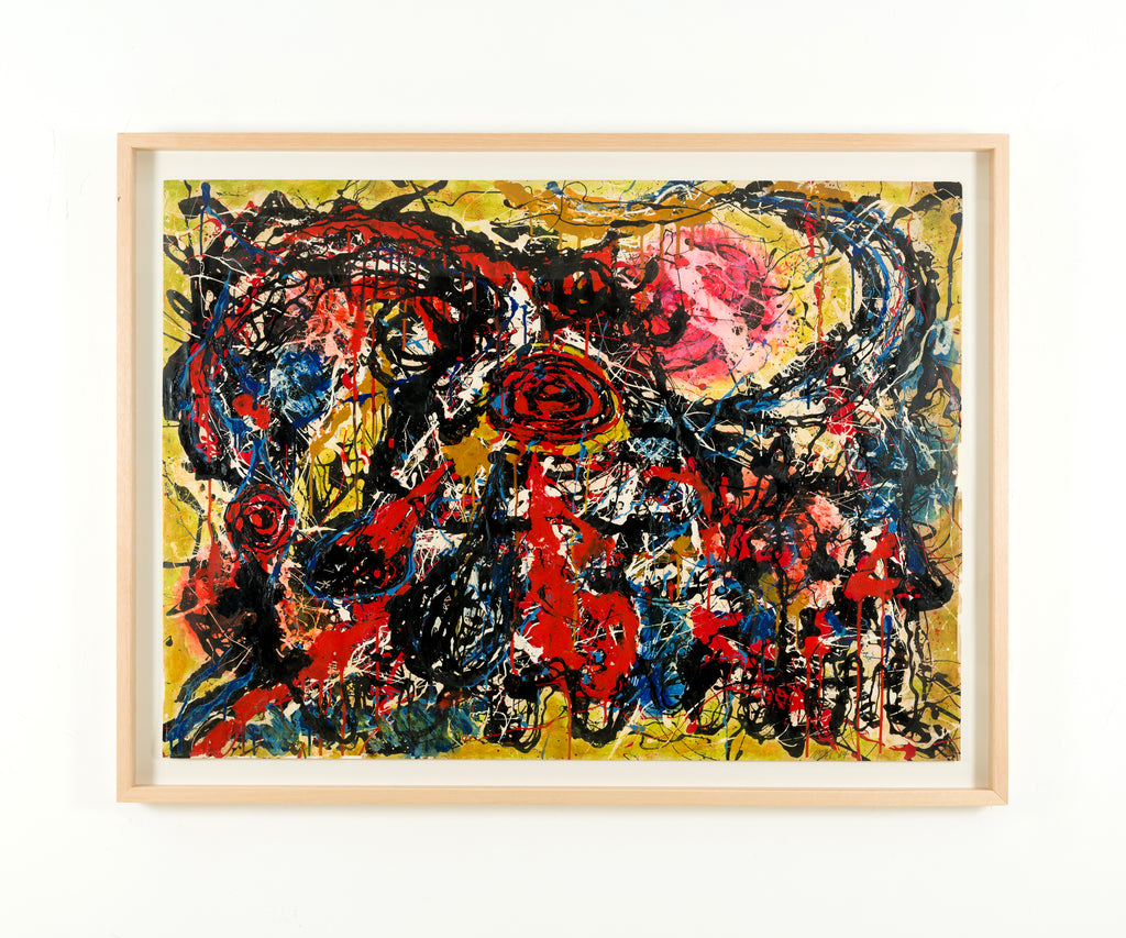 Untitled, TOSHIMITSU IMAI, 1964Gouache and enamel on paper79.0 × 109.0cm