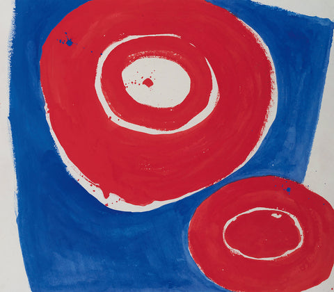 Untitled, JIRO YOSHIHARA, 1970Gouache on paper33.0 × 37.5cm