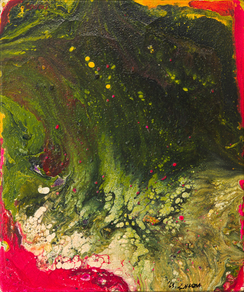 Work, SENKICHIRO NASAKA, 1958-63Mixedmedia on canvas53.0 × 45.5cm