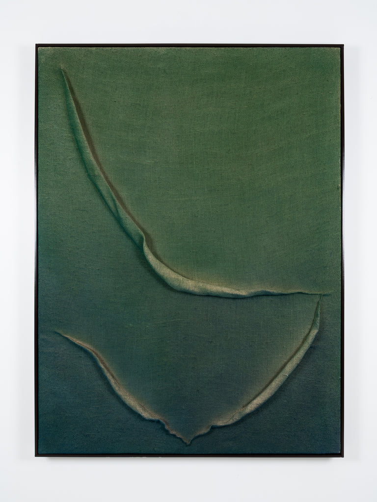 Untitled 161231, TSUYOSHI MAEKAWA, 2016Frame, Linen, Stitching, Acrylic131.0cm× 97.0cm