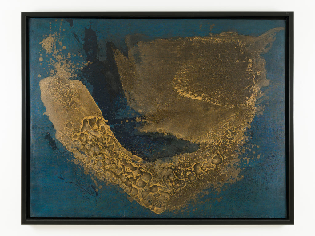 Untitled KA-26, AINE KINASHI, 1961Gold dust, Mixedmedia on canvas112.0 × 145.5cm