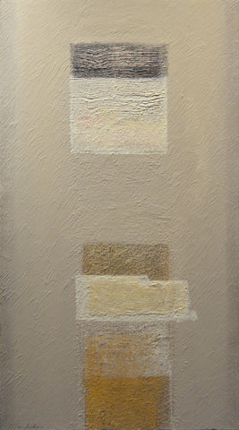 IN BEIGE Sep '16, KATSUYOSHI INOKUMA, 2016Panel, Paper, Acrylic, Coffee Powder90.0 × 50.0cm