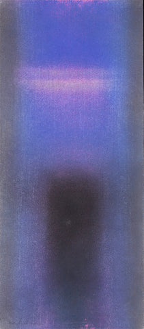 IN BLUE GRAY Aug '15, KATSUYOSHI INOKUMA, 2015Panel, Paper, Pastel45.0 × 20.0cm