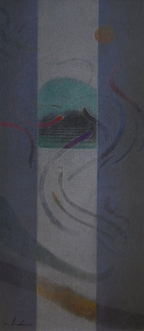 IN GRAY, KATSUYOSHI INOKUMA, 1995Panel, Paper, Pastel44.5 × 19.5