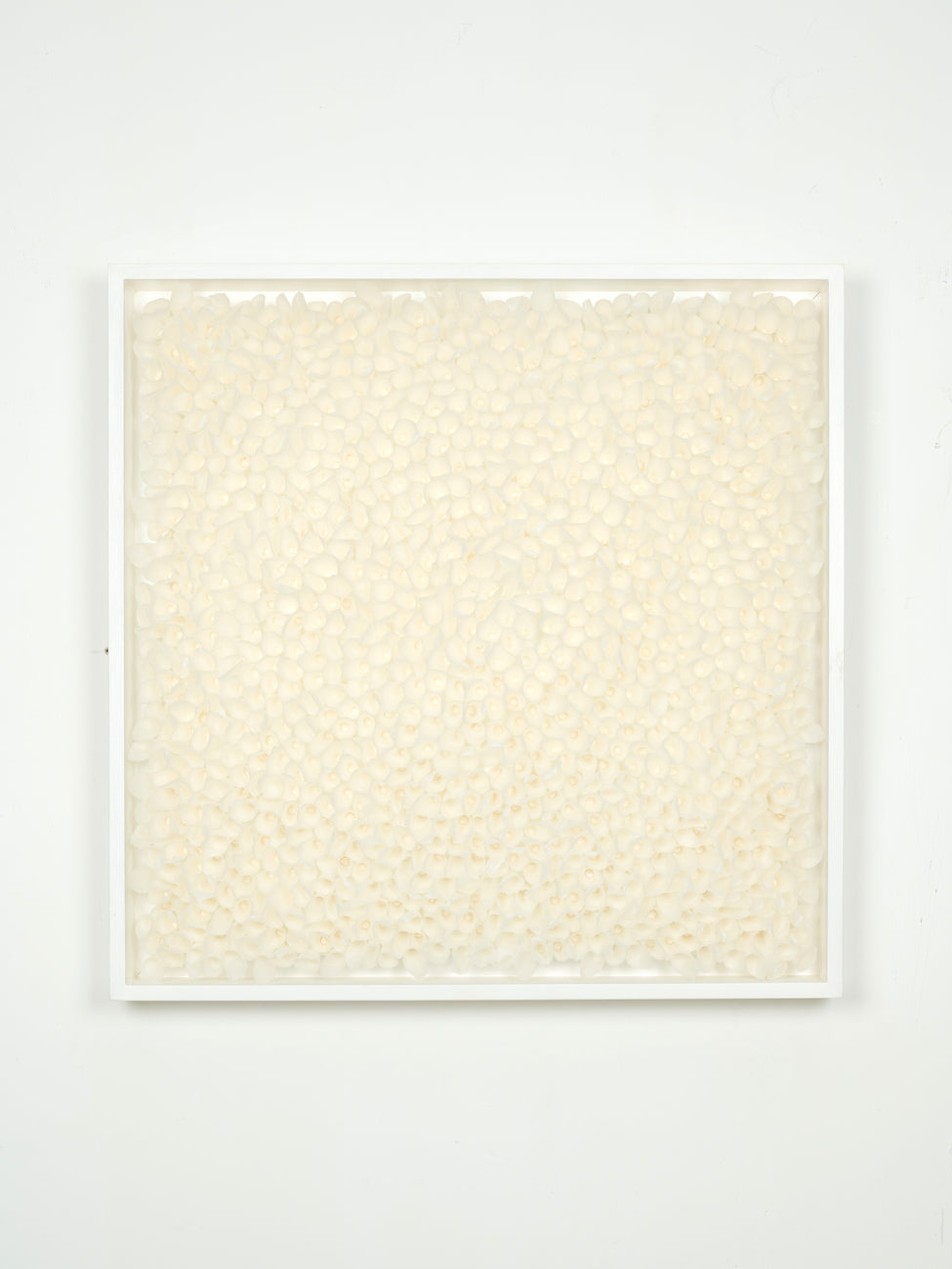 Untitled (RN524-3-1/2-14), RAKUKO NAITO, 2014japanese paper on panel61.0 × 61.0 × 8.9cm