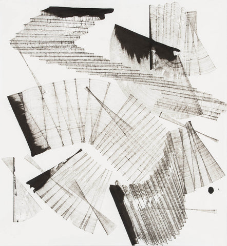 无标题 KR-15, KIRO UEHARA, 2016Ink on paper75.7 × 69.8cm