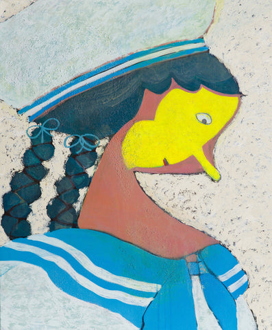 Sailor, SACHIKO KAMIKI, 2023Acrylic on canvas72.7 × 61.0 cm