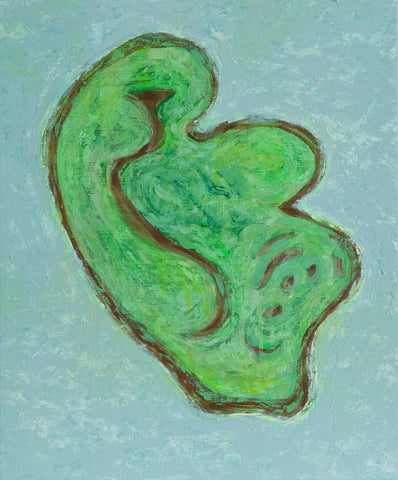 Gummy bear, SACHIKO KAMIKI, 2023Acrylic on canvas45.5 × 38.2 cm