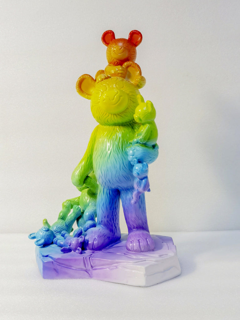 RAINBOW BEAR FAMILY (S), FLORENTIJN HOFMAN, 2023FRP50.0 × 40.0 × 30.0 cmEdition of 10