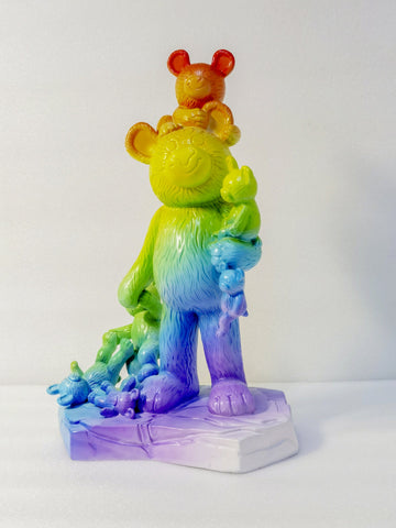 RAINBOW BEAR FAMILY (S), FLORENTIJN HOFMAN, 2023FRP50.0 × 40.0 × 30.0 cmEdition of 10