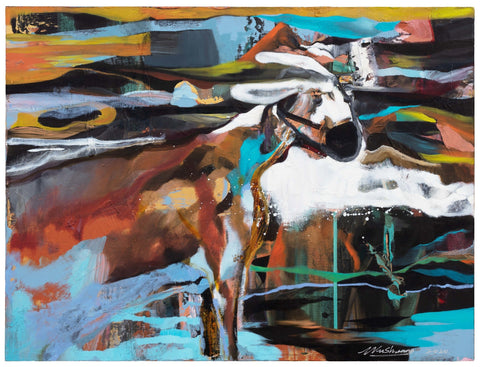 Fall Asleep, WU SHUANG, 2020Oil on canvas60 x 80cm