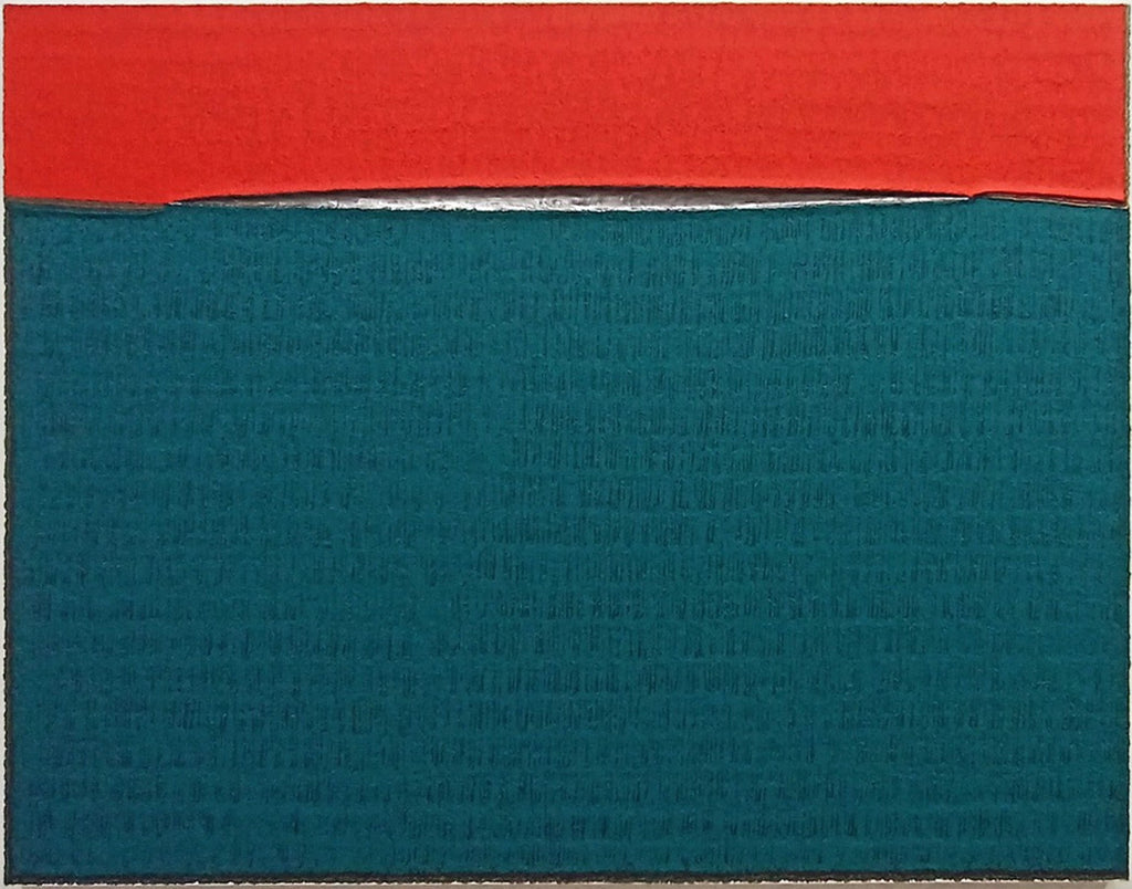 Pile Up & Rub Interstice (10-05), SOONIK KWON, 2021Mixed media on canvas, frame91.0 × 116.0 cm