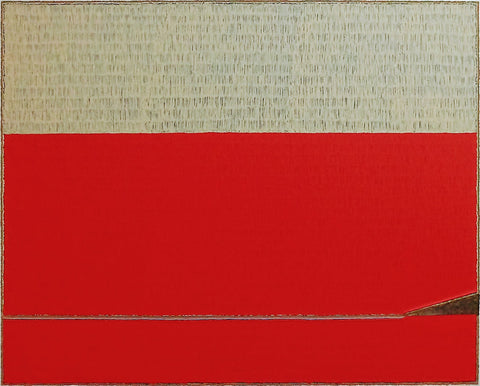 Pile up & Rub - Interstice (03-12), SOONIK KWON, 2022Mixed media on canvas, panel130.3 × 162.2 cm