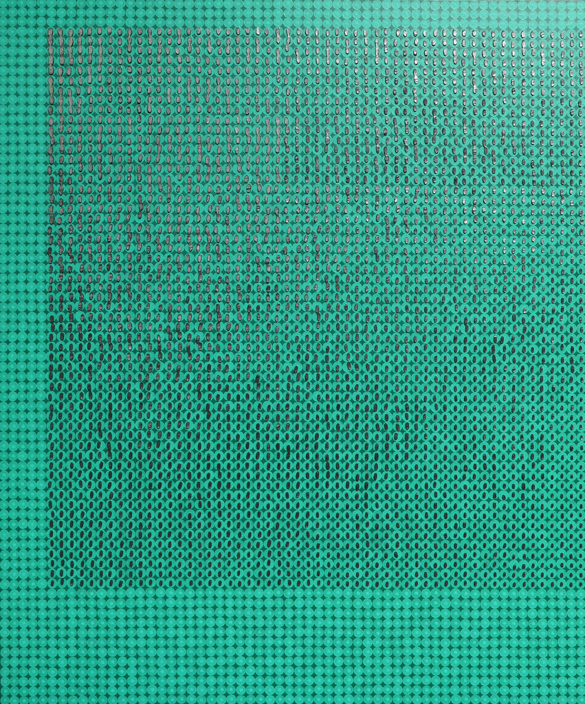 Mirage (2-02), SOONIK KWON, 2023Mixed media on canvas, frame180.0 × 150.0 cm
