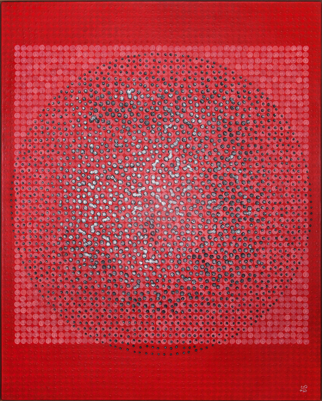 Absence of Ego - Mirage (5-2), SOONIK KWON, 2019Mixed media on canvas, frame162.0 × 132.3 cm