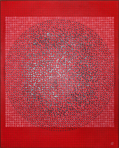 Absence of Ego - Mirage (5-2), SOONIK KWON, 2019Mixed media on canvas, frame162.0 × 132.3 cm