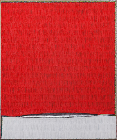 Pile up & Rub - Interstice (9-03), SOONIK KWON, 2022Mixed media on canvas72.7 × 60.6 cm
