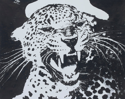 Yelling, JY, 2022Roll, Canvas, Japanese ink75.0 × 94.0